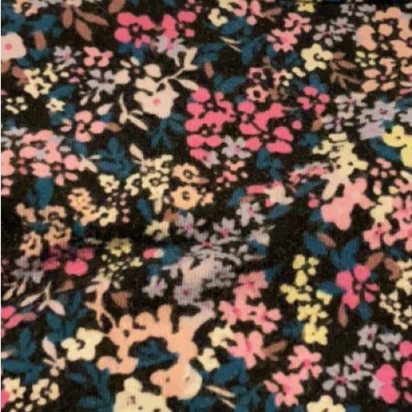 Flowered, XS PINK Victoria’s Secret bodysuit. 95% cotton. Gently used. - Picture 3 of 4